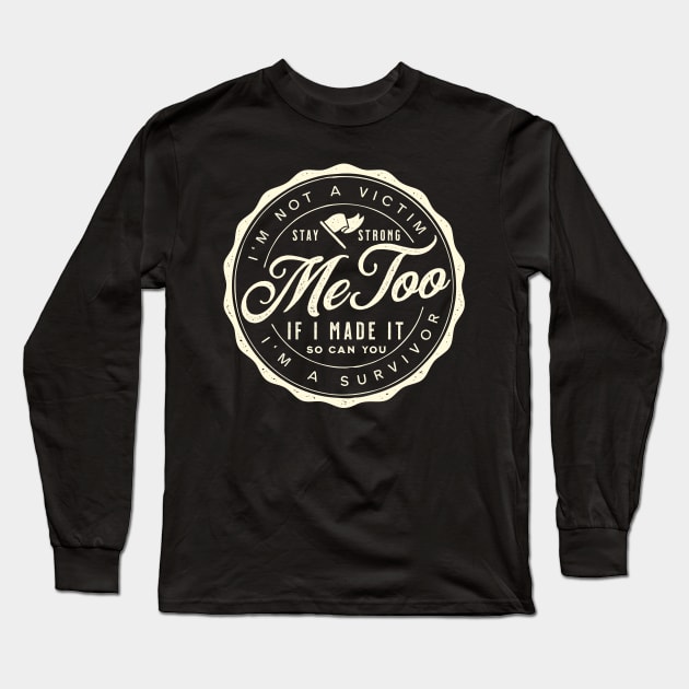 Me Too Long Sleeve T-Shirt by tommartinart